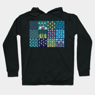 Ugly Christmas Pattern Hoodie